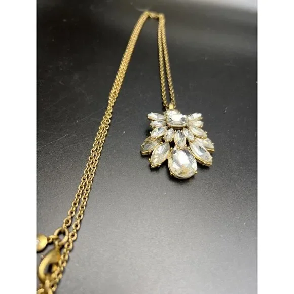 J. Crew Rhinestone Blossom Pendant - Picture 4 of 7